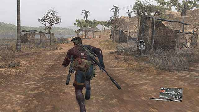 Search the destroyed village. - Side-Ops missions walkthroughs (81-90) - Side-Ops - Metal Gear Solid V: The Phantom Pain - Game Guide and Walkthrough