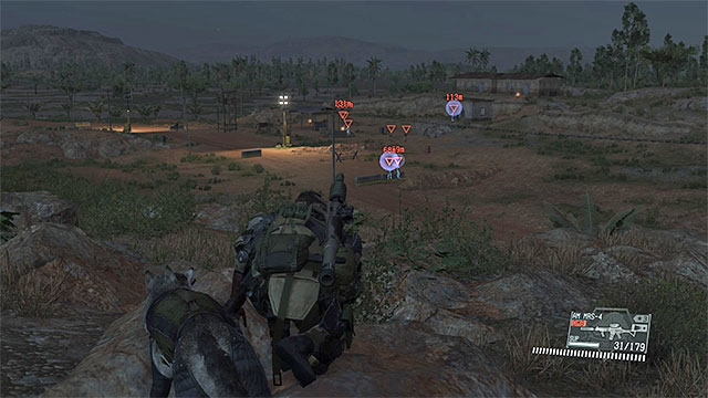 Perform a quick reconnaissance before approaching the outpost. - Side-Ops missions walkthroughs (81-90) - Side-Ops - Metal Gear Solid V: The Phantom Pain - Game Guide and Walkthrough