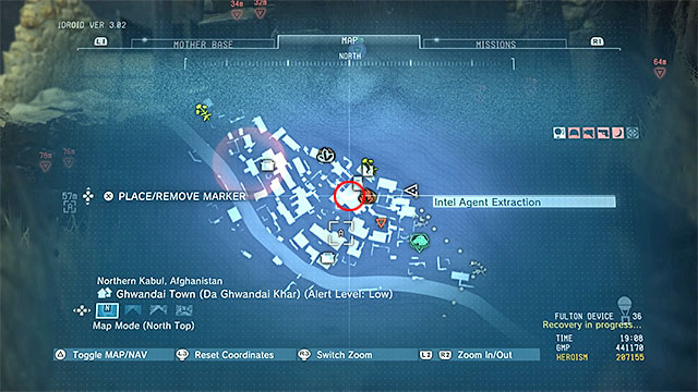 Description: Reach the Da Ghwandai Khar town from any side and start infiltrating it - Side-Ops missions walkthroughs (111-120) - Side-Ops - Metal Gear Solid V: The Phantom Pain - Game Guide and Walkthrough