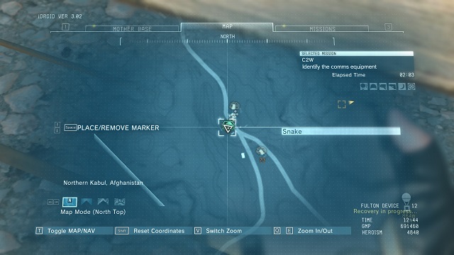 The location of the diamond - Diamonds in Wialo Village (Afghanistan) - Rough Diamonds - Metal Gear Solid V: The Phantom Pain - Game Guide and Walkthrough