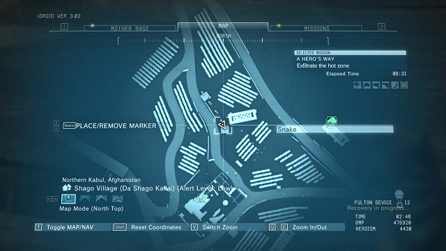 The location of the diamond - Diamonds in Shago Village (Afghanistan) - Rough Diamonds - Metal Gear Solid V: The Phantom Pain - Game Guide and Walkthrough