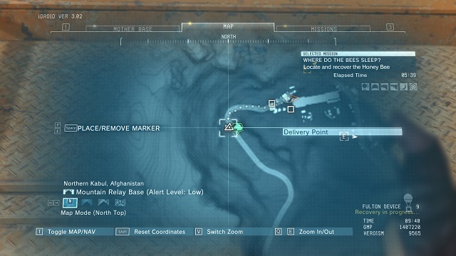 The location of the Delivery Point - Delivery points in Afghanistan - Delivery Point Invoices - Metal Gear Solid V: The Phantom Pain - Game Guide and Walkthrough