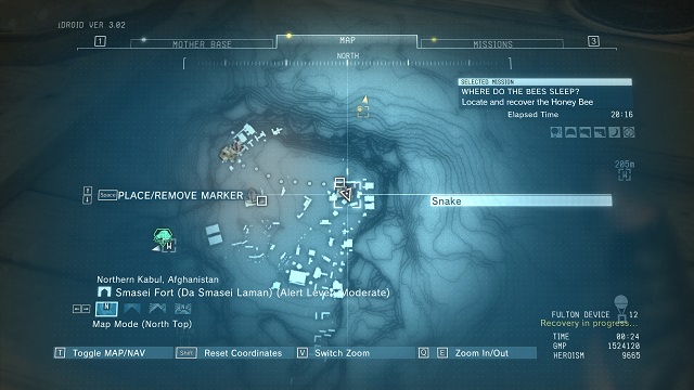 The location of the PB SHIELD Blueprint - Blueprints - Metal Gear Solid V: The Phantom Pain - Game Guide and Walkthrough