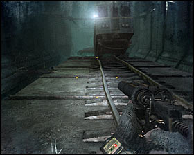 Head down to a lower level, join Bourbon and continue exploring the surrounding area together #1 - Walkthrough - Bridge - Chapter 2 - Metro 2033 - Game Guide and Walkthrough