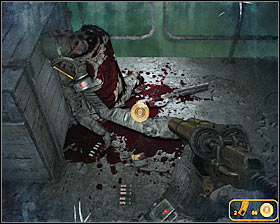 You won't find any interesting items inside the carriage so you may proceed directly towards the only available exit #1 - Walkthrough - Bridge - Chapter 2 - Metro 2033 - Game Guide and Walkthrough