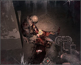 You'll have to be extremely careful here, because you'll end up in the same room with two monsters #1 and other beasts will be waiting for you outside - Walkthrough - Dead City 1* - Chapter 2 - Metro 2033 - Game Guide and Walkthrough