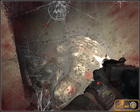 Make sure to choose a good weapon from your inventory before leaving this room, because you are soon going to be attacked by new monsters #1 #2 - Walkthrough - Dead City 1* - Chapter 2 - Metro 2033 - Game Guide and Walkthrough