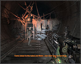 Walkthrough: Follow Khan through the first metal gate #1 and make sure to listen to his comments along the way - Walkthrough - Ghosts* - Chapter 3 - Metro 2033 - Game Guide and Walkthrough