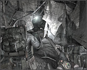 You will soon get to a barricade where you'll be stopped by a larger group of ghosts #1 - Walkthrough - Ghosts* - Chapter 3 - Metro 2033 - Game Guide and Walkthrough