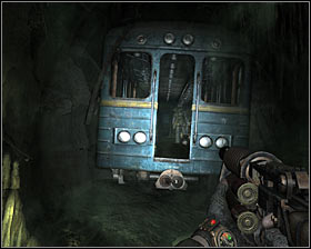 Be on a lookout for a dark wooden crate while going through the tunnel #1, because you'll have a chance to take 5 rounds of gold ammunition - Walkthrough - Ghosts* - Chapter 3 - Metro 2033 - Game Guide and Walkthrough