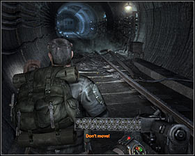 Walkthrough: Turn right after you've reached the first junction - Walkthrough - Anomaly - Chapter 3 - Metro 2033 - Game Guide and Walkthrough