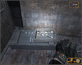 You must acknowledge the fact that a lot of opponents will use the stairs to get to you from the lower platforms - Walkthrough - Front Line* - Chapter 4 - Metro 2033 - Game Guide and Walkthrough