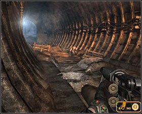 Start off by choosing the only available passageway #1 - Walkthrough - Child* - Chapter 4 - Metro 2033 - Game Guide and Walkthrough