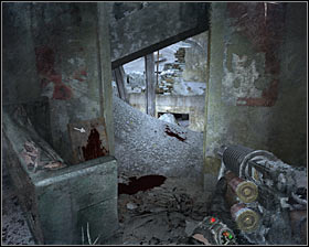 I would recommend that you check all rooms of this building, especially those found to your left - Walkthrough - Outpost - Chapter 4 - Metro 2033 - Game Guide and Walkthrough