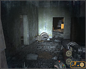 You'll have to be very careful here, because most of the nearby rooms will be occupied by one or more enemy soldiers #1 - Walkthrough - Outpost - Chapter 4 - Metro 2033 - Game Guide and Walkthrough