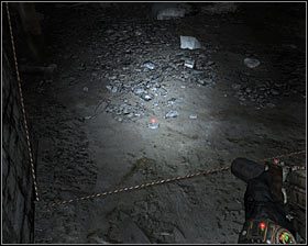 Choose the only available passageway #1 and notice that there are A LOT of traps in the area - Walkthrough - Black Station* - Chapter 4 - Metro 2033 - Game Guide and Walkthrough