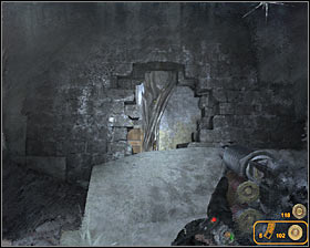 Proceed to the right where you'll have to go through a second corridor filled with tentacles #1 - Walkthrough - Library - Chapter 5 - Metro 2033 - Game Guide and Walkthrough