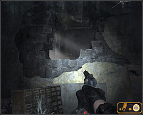 In this case you won't have to aim for anything in particular, because you'll want to destroy an entire door #1 - Walkthrough - Library - Chapter 5 - Metro 2033 - Game Guide and Walkthrough