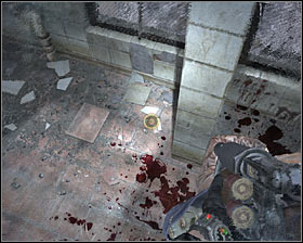 Make sure to collect a medkit along the way and then crawl through a large hole found in one of the walls #1 - Walkthrough - Depository - Chapter 5 - Metro 2033 - Game Guide and Walkthrough