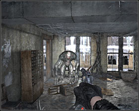 You may continue exploring nearby corridors, finding a dead body near the window #1 among other interesting things - Walkthrough - Depository - Chapter 5 - Metro 2033 - Game Guide and Walkthrough