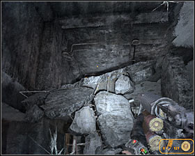 A nearby door is going to be destroyed by a new monster, however this mutant should leave the area without attacking you - Walkthrough - Depository - Chapter 5 - Metro 2033 - Game Guide and Walkthrough