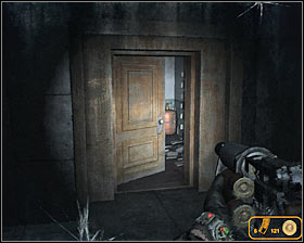 Return to the area where you've jumped down through a large hole, but this time remain on the upper floor #1 and continue moving forward - Walkthrough - Depository - Chapter 5 - Metro 2033 - Game Guide and Walkthrough
