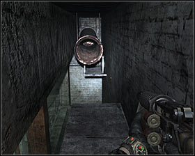Head forward and then turn right to find an entrance to a ventilation shaft #1 - Walkthrough - Archives - Chapter 5 - Metro 2033 - Game Guide and Walkthrough