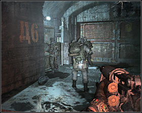 Don't be too ecstatic after you've dealt with the first group of monsters, because more of them will show up soon #1 - Walkthrough - Cave - Chapter 6 - Metro 2033 - Game Guide and Walkthrough