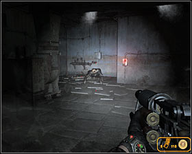 Approach the gate and hold the crouch key to crawl under it #1 - Walkthrough - Cave - Chapter 6 - Metro 2033 - Game Guide and Walkthrough