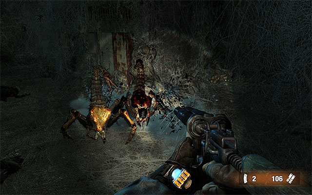 Another category of monsters is the radspiders that dwell only In the dimly-lit tunnels - Fighting the monsters - Valuable Hints - Metro: Last Light - Game Guide and Walkthrough