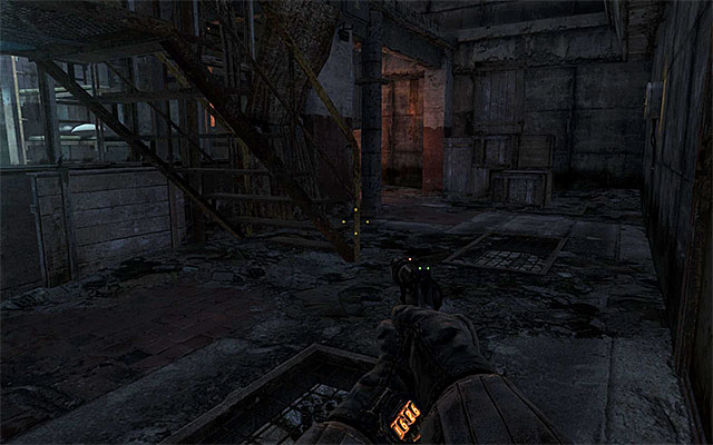 Carefully approach larger two-level area with new guards - Find and save Pavel - Chapter 6: Facility - Metro: Last Light - Game Guide and Walkthrough