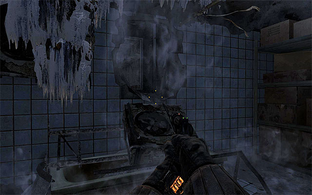 Continue your march, reaching new door leading to the cooler room - Find and save Pavel - Chapter 6: Facility - Metro: Last Light - Game Guide and Walkthrough
