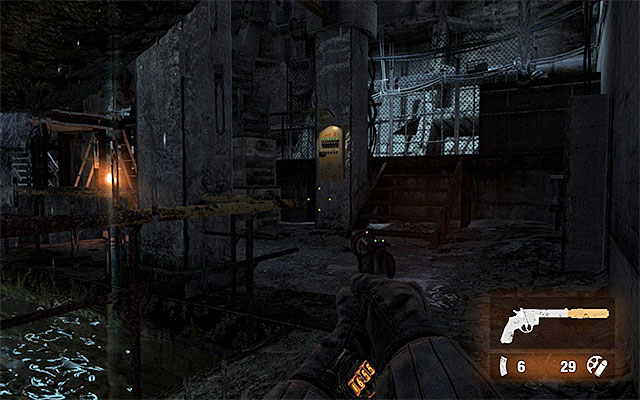 You can reach the mentioned switch in many ways - Find the switch to open the double doors - Chapter 6: Facility - Metro: Last Light - Game Guide and Walkthrough