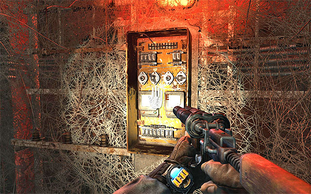 I recommend against wasting ammo and time to eliminate the spiders - Find the fusebox and open the airlock - Chapter 12: Regina - Metro: Last Light - Game Guide and Walkthrough