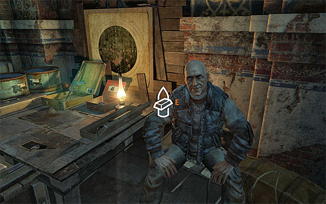 Walk over to the neighboring area, where there are two merchants - Reach Oktyabrskaya - Chapter 18: Undercity - Metro: Last Light - Game Guide and Walkthrough