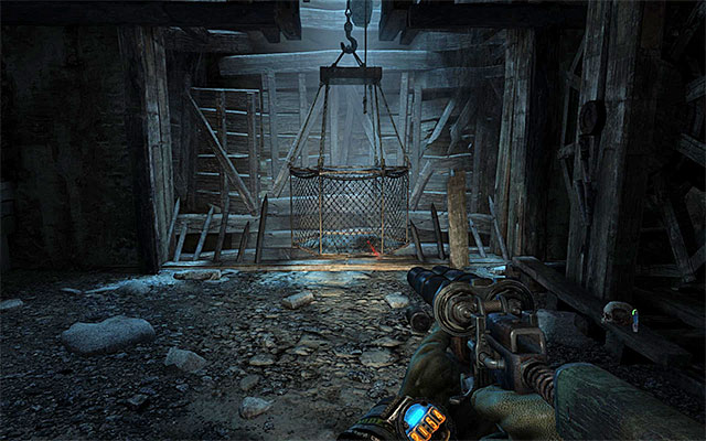 Follow the linear corridors and find Claymore mines, throwing knives, a supply box and a skeleton that you can search - Follow the catacombs towards Oktyabrskaya - Chapter 18: Undercity - Metro: Last Light - Game Guide and Walkthrough