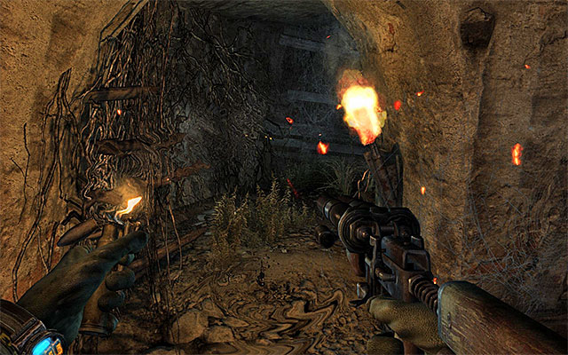 Resume your walk - Follow the catacombs towards Oktyabrskaya - Chapter 18: Undercity - Metro: Last Light - Game Guide and Walkthrough