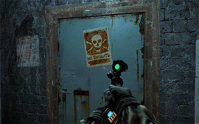 Examine the corridor, as well as the rooms you have just visited, and try to obtain as many filters as possible - Find and save Anna - Chapter 19: Contagion - Metro: Last Light - Game Guide and Walkthrough