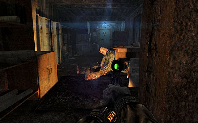 Both of the above variants will allow you to reach the side corridor shown in the screenshot - Find and save Anna - Chapter 19: Contagion - Metro: Last Light - Game Guide and Walkthrough