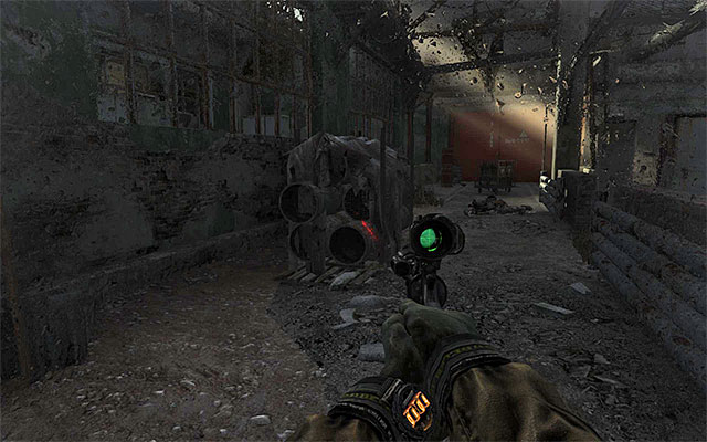 Variant one assumes that you take the sewers to get there - Find about the plans of the Red Line troops - Chapter 25: Depot - Metro: Last Light - Game Guide and Walkthrough
