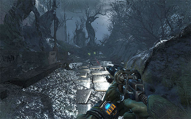 Take a look around for any corpses that can be looted for supplies and take the path to the right - Report the imminent attack on D6 - Chapter 28: The Garden - Metro: Last Light - Game Guide and Walkthrough