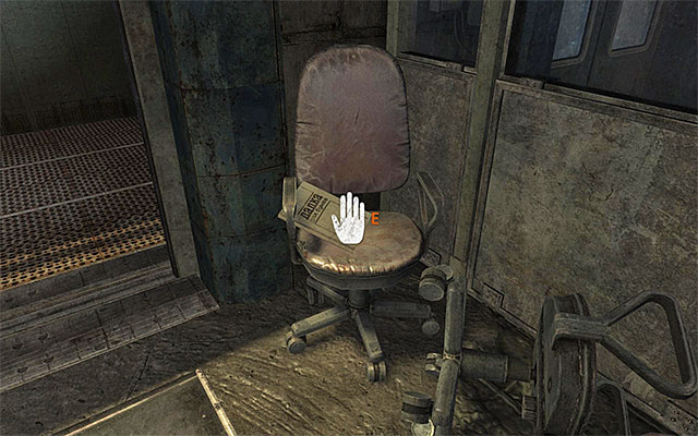 The page is on the revolving chair that you will notice at the very end of the chapter, right after the meeting with Miller on your way to the elevator with Anna - Chapter 1: Sparta - Artyom Diary Pages - Metro: Last Light - Game Guide and Walkthrough