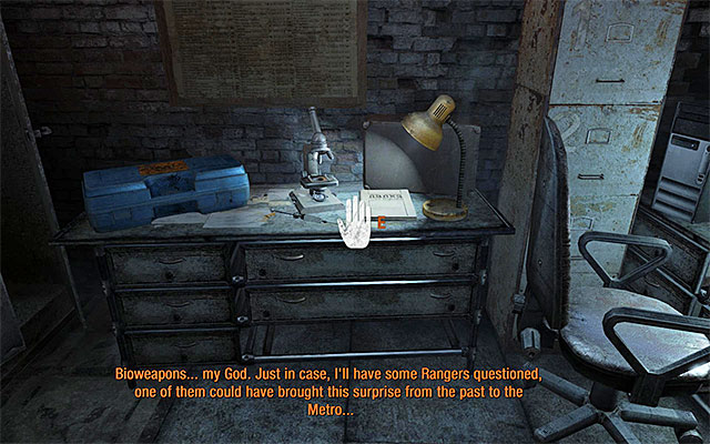The page is on the desk in one of the first locations you visit in this chapter, which you visit to be subjected to decontamination - Chapter 20: Quarantine - Artyom Diary Pages - Metro: Last Light - Game Guide and Walkthrough