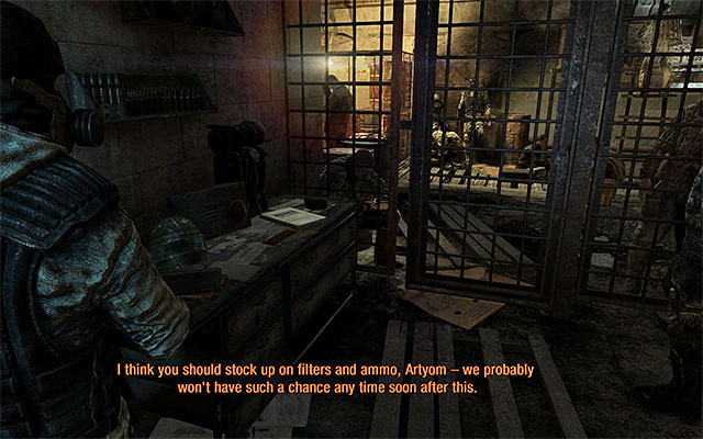 The page is lying on the table close to the place where you meet Khan (screenshot 1) - Chapter 20: Quarantine - Artyom Diary Pages - Metro: Last Light - Game Guide and Walkthrough