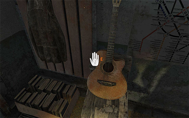 1) Guitar (Chapter 1 - Sparta) - The instrument is in the room in which you start the game proper, after you complete the short introduction - Musical Instruments - Other Secrets - Metro: Last Light - Game Guide and Walkthrough