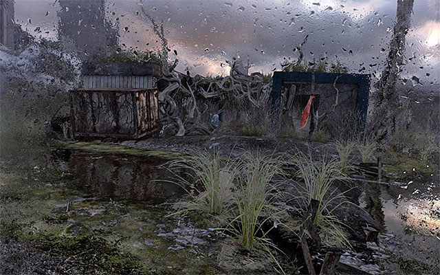 By going to the left of the starting point, you will reach overgrown ruins - Supply Crates in the Swamps - Other Secrets - Metro: Last Light - Game Guide and Walkthrough