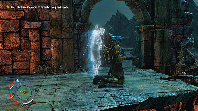 The Shadow Strike attack allows you to teleport to another spot and wound, or kill, the enemy - Ranged combat - Combat - Middle-earth: Shadow of Mordor - Game Guide and Walkthrough