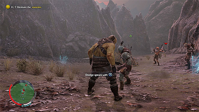 The hunter orcs use pikes - Enemy types - Combat - Middle-earth: Shadow of Mordor - Game Guide and Walkthrough