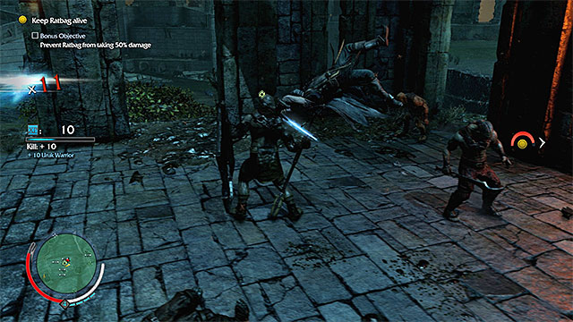 Defenders hide behind shields - Enemy types - Combat - Middle-earth: Shadow of Mordor - Game Guide and Walkthrough