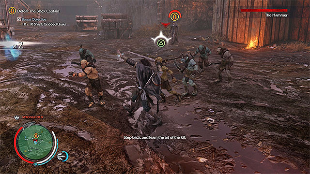 Use the regular orcs to bring the multiplier up - 11: The Black Captain - Main missions - Middle-earth: Shadow of Mordor - Game Guide and Walkthrough
